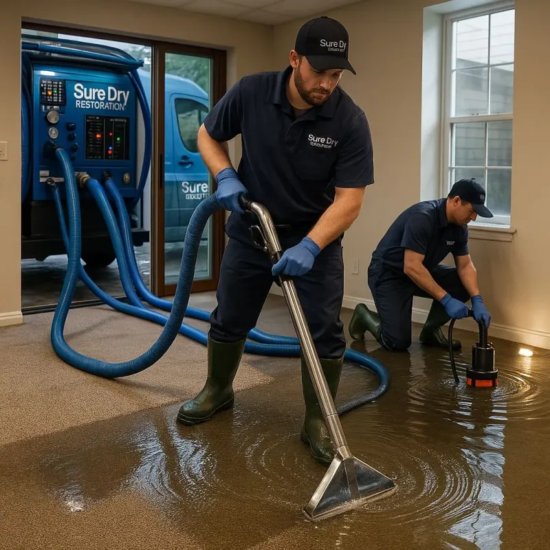 Water Extraction and Removal process in Jeffersonville, IN